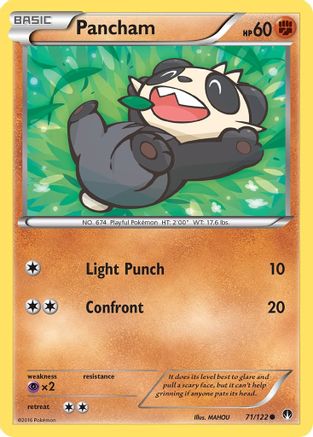 Pancham 071  XY  BREAKpoint - Common