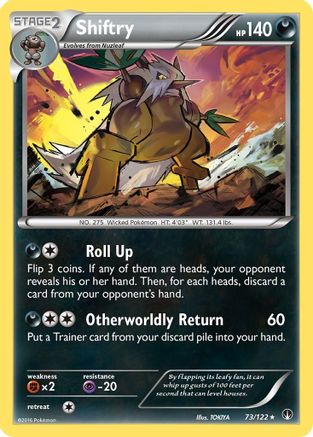 Shiftry  XY  BREAKpoint - Rare