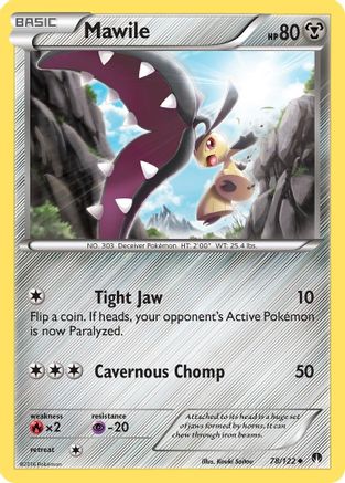 Mawile 078  XY  BREAKpoint - Uncommon