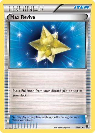Max Revive 065  - Reverse Holofoil Generations - Uncommon