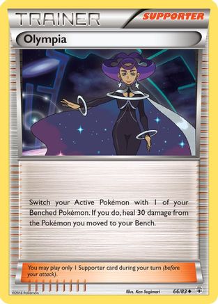 Olympia/83  - Reverse Holofoil Generations - Uncommon