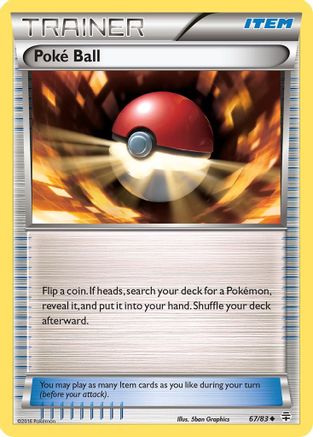 Poke Ball/83  - Reverse Holofoil Generations - Uncommon
