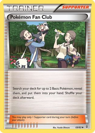 Pokemon Fan Club 069  Generations - Uncommon