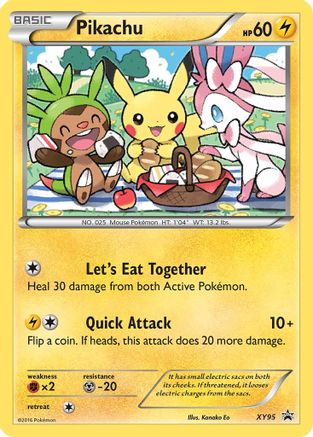 Pikachu XY95  - Holofoil XY Promos - Promo