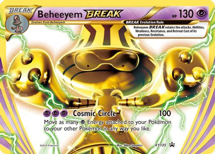 Beheeyem BREAK XY135  - Holofoil XY Promos - Promo