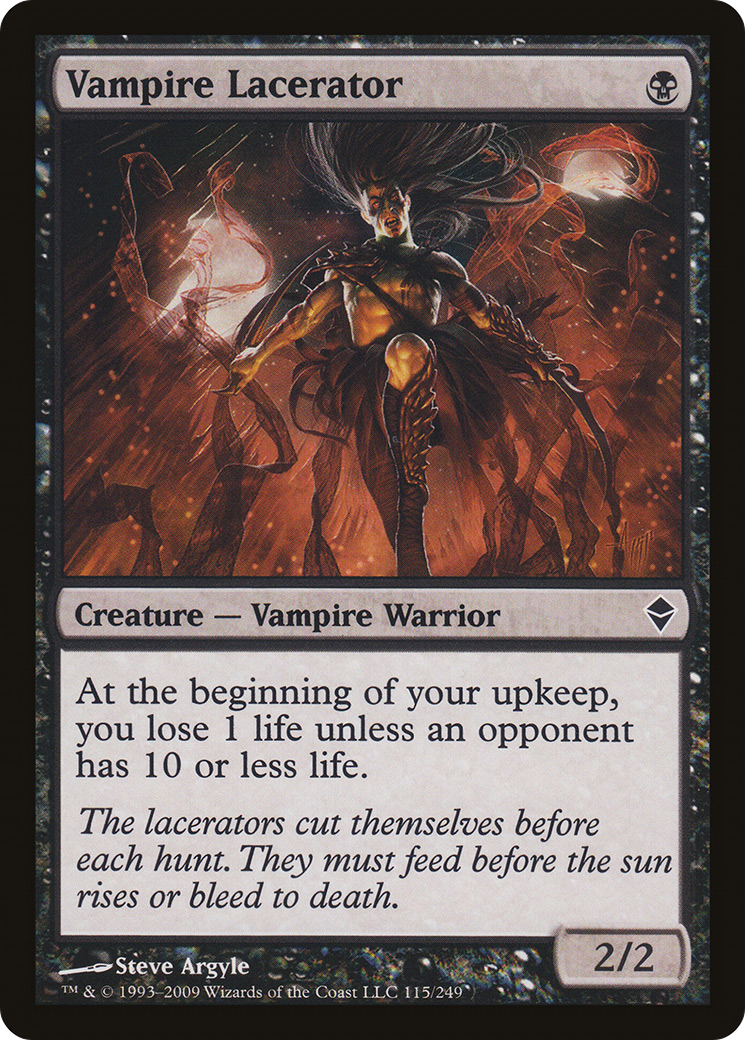 Vampire Lacerator (ZEN-115)  Foil