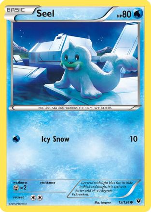 Seel - 15/124 - Common - Reverse Holo