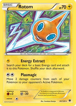Rotom - 24/124 - Rare