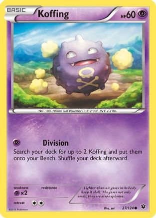 Koffing - 27/124 - Common - Reverse Holo