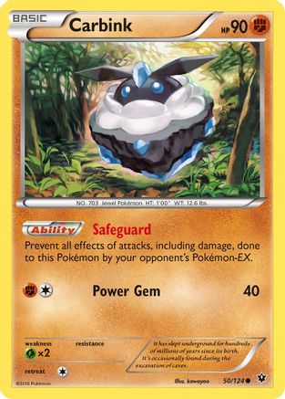 Carbink (50) - 50/124 - Common - Reverse Holo