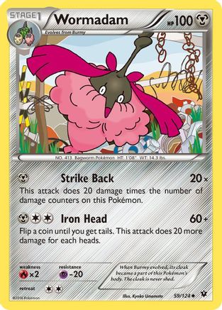 Wormadam (59) - 59/124 - Uncommon - Reverse Holo