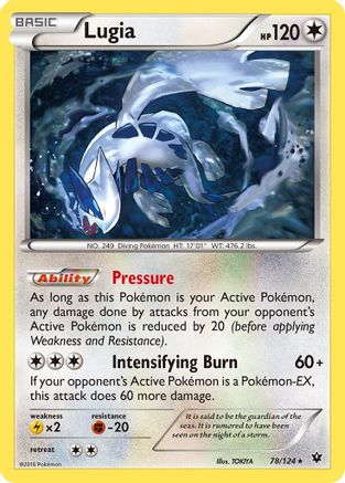 Lugia - 78/124 - Rare