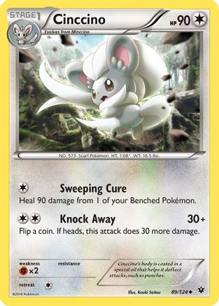 Cinccino (89) - 89/124 - Uncommon