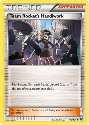 Team Rocket's Handiwork - 112/124 - Uncommon - Reverse Holo