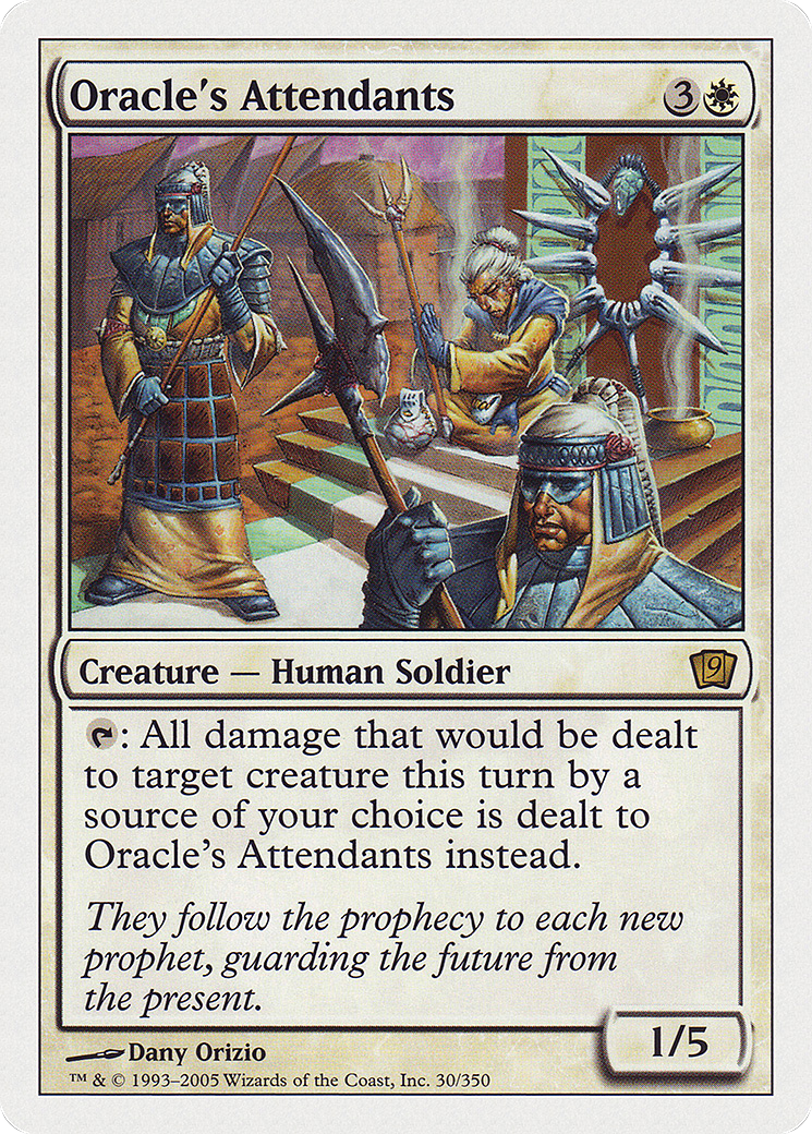 Oracle's Attendants (9ED-030)  Foil