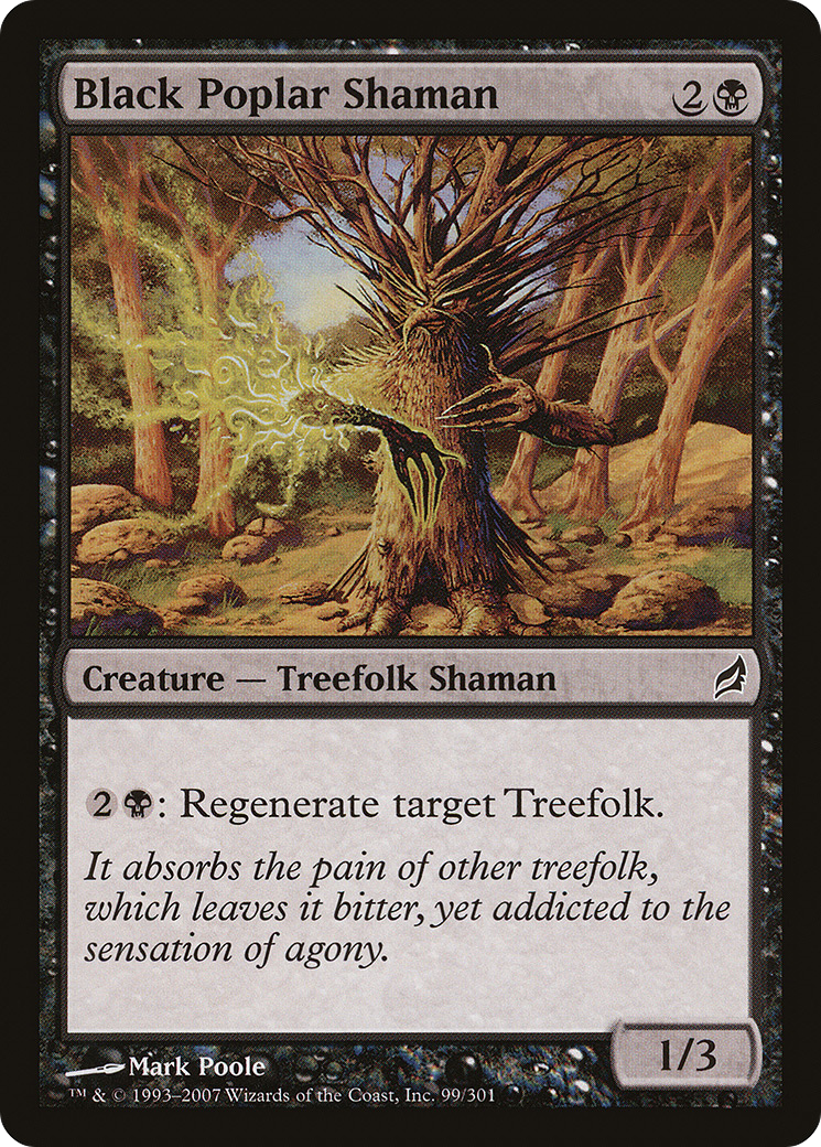 Black Poplar Shaman (LRW-099)