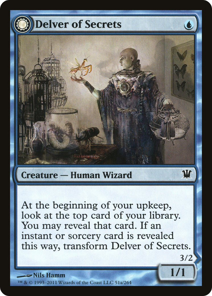 Delver of Secrets (ISD-051)  Foil