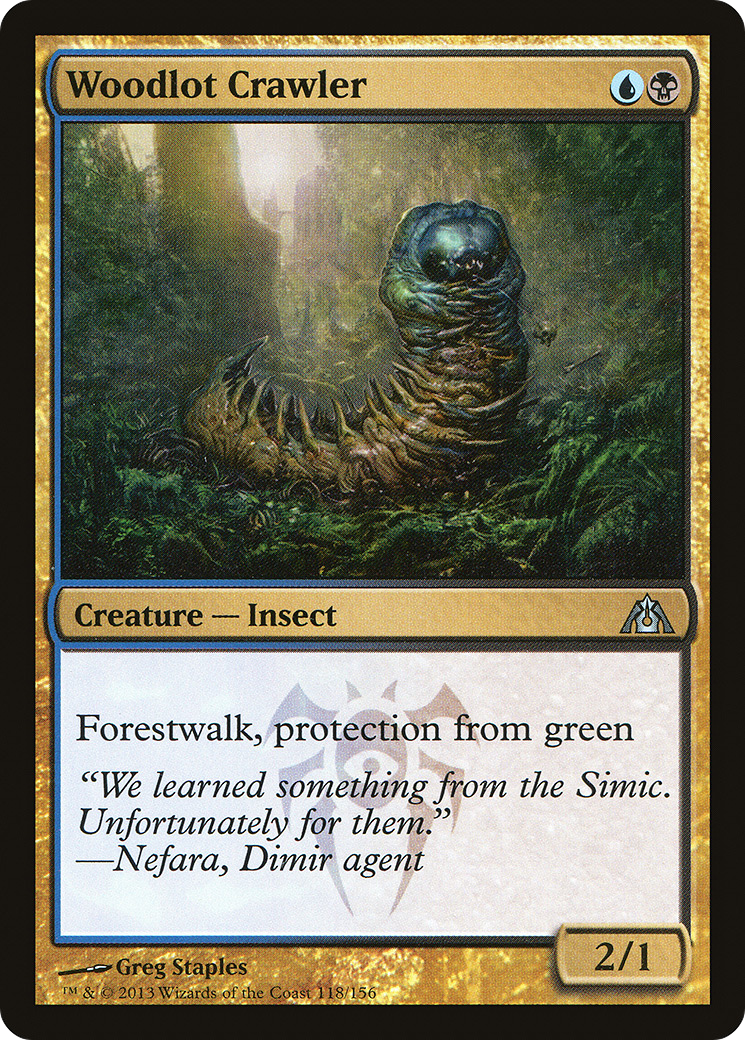 Woodlot Crawler (DGM-118)  Foil