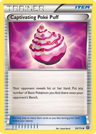 Captivating Poke Puff - 99/114 - Uncommon - Reverse Holo