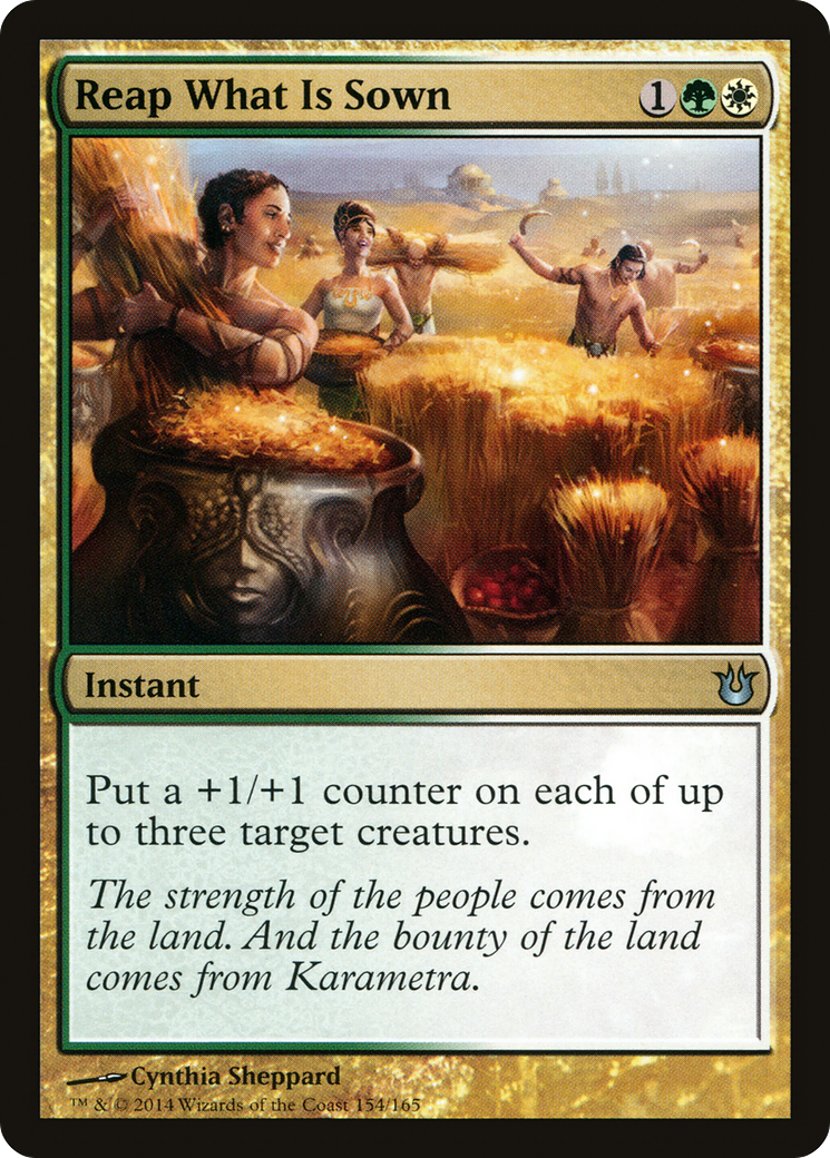 Reap What Is Sown (BNG-154)  Foil