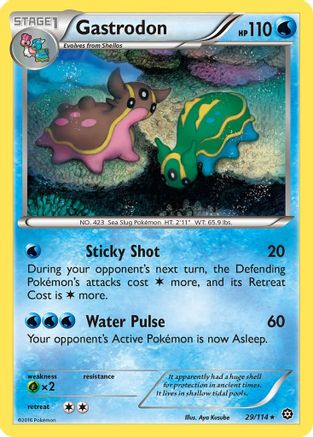 Gastrodon - 29/114 - Rare