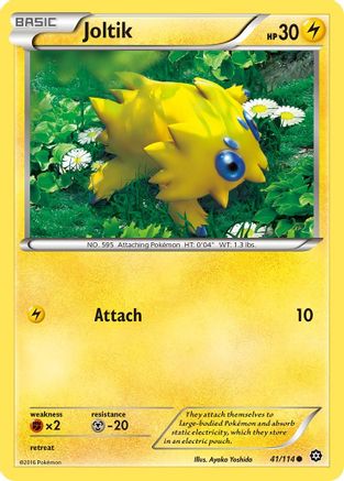 Joltik - 41/114 - Common - Reverse Holo