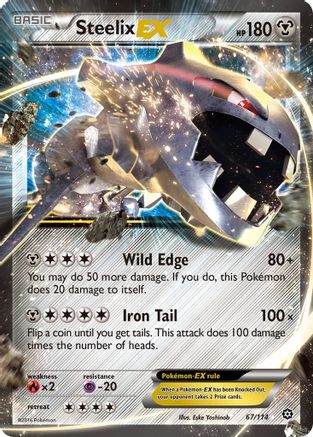 Steelix EX - 67/114 - Ultra Rare
