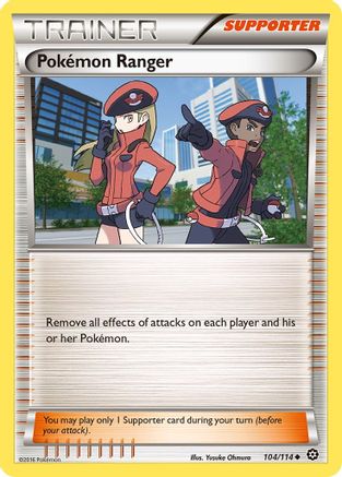 Pokemon Ranger - 104/114 - Uncommon - Reverse Holo