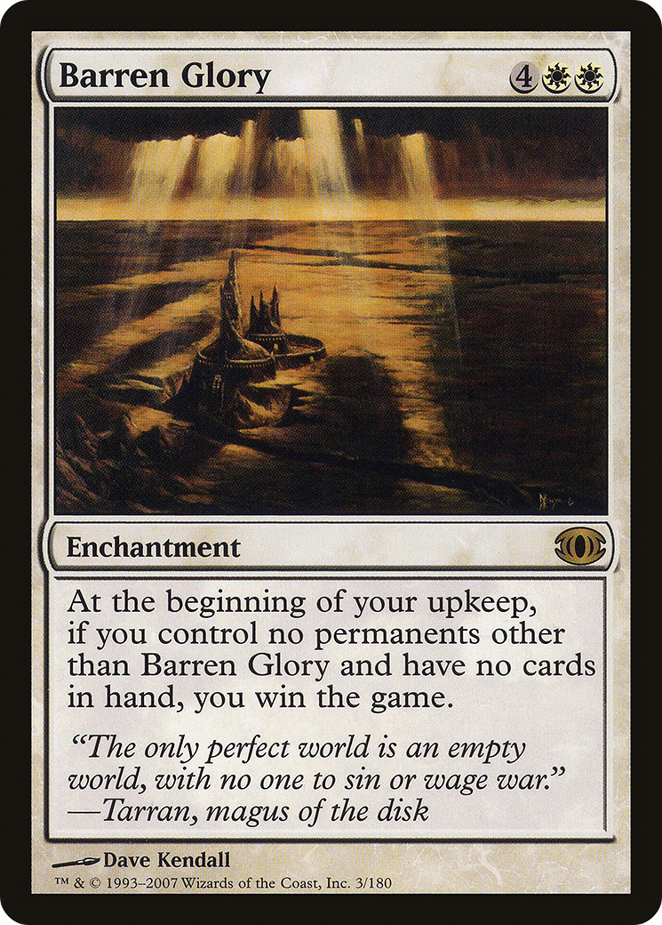 Barren Glory (FUT-003)  Foil
