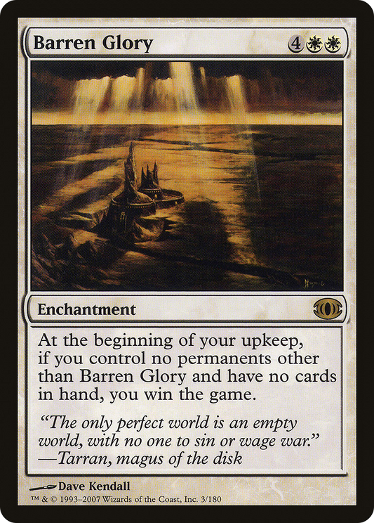 Barren Glory (FUT-003)  Foil