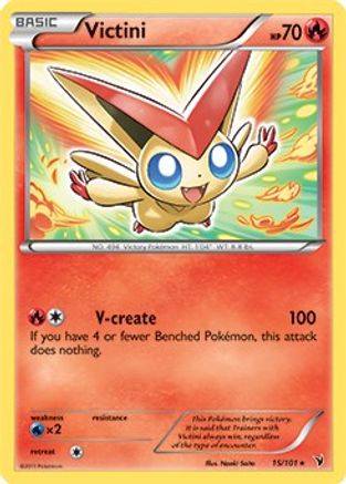Victini (BW Noble Victories) - 15/101 - Rare