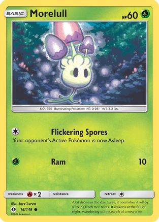 Morelull (016/149) Reverse Holofoil - Common