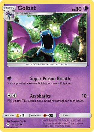 Golbat - 55/149 - Uncommon