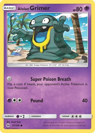 Alolan Grimer (057/149) Reverse Holofoil - Common
