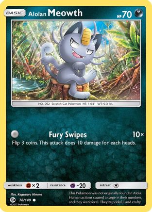 Alolan Meowth (078/149) - Common