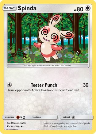 Spinda (102/149) - Uncommon