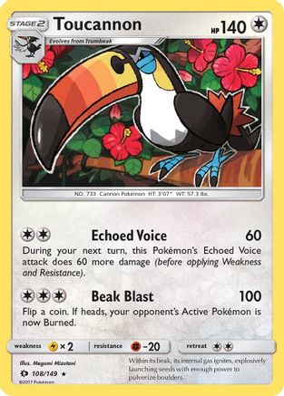 Toucannon (108/149) - Rare