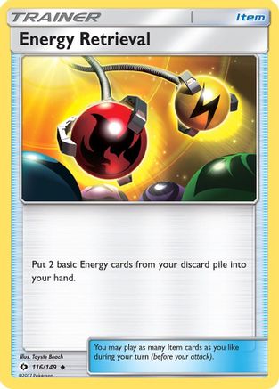 Energy Retrieval (116/149) Reverse Holofoil - Uncommon