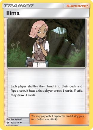 Ilima - 121/149 - Uncommon - Reverse Holo