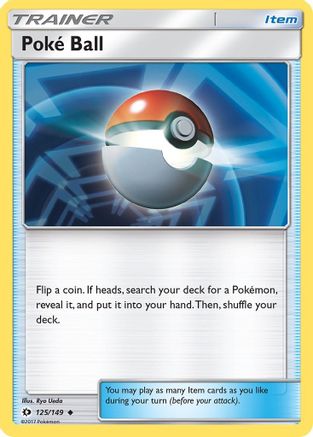 Poke Ball (125/149) Reverse Holofoil - Uncommon
