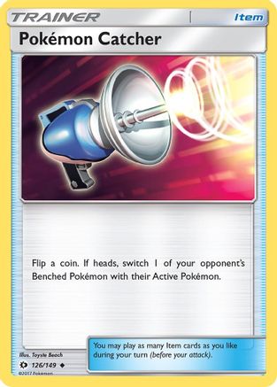 Pokemon Catcher (126/149) Reverse Holofoil - Uncommon