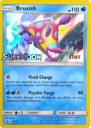 Bruxish - SM11 (Prerelease) [Staff]  - Holofoil SM Promos - Promo