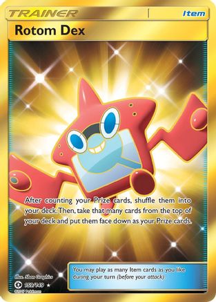 Rotom Dex (Secret) - 159/149 - Secret Rare