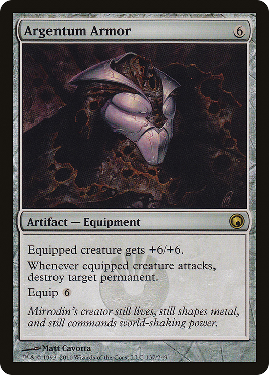 Argentum Armor (SOM-137)  Foil