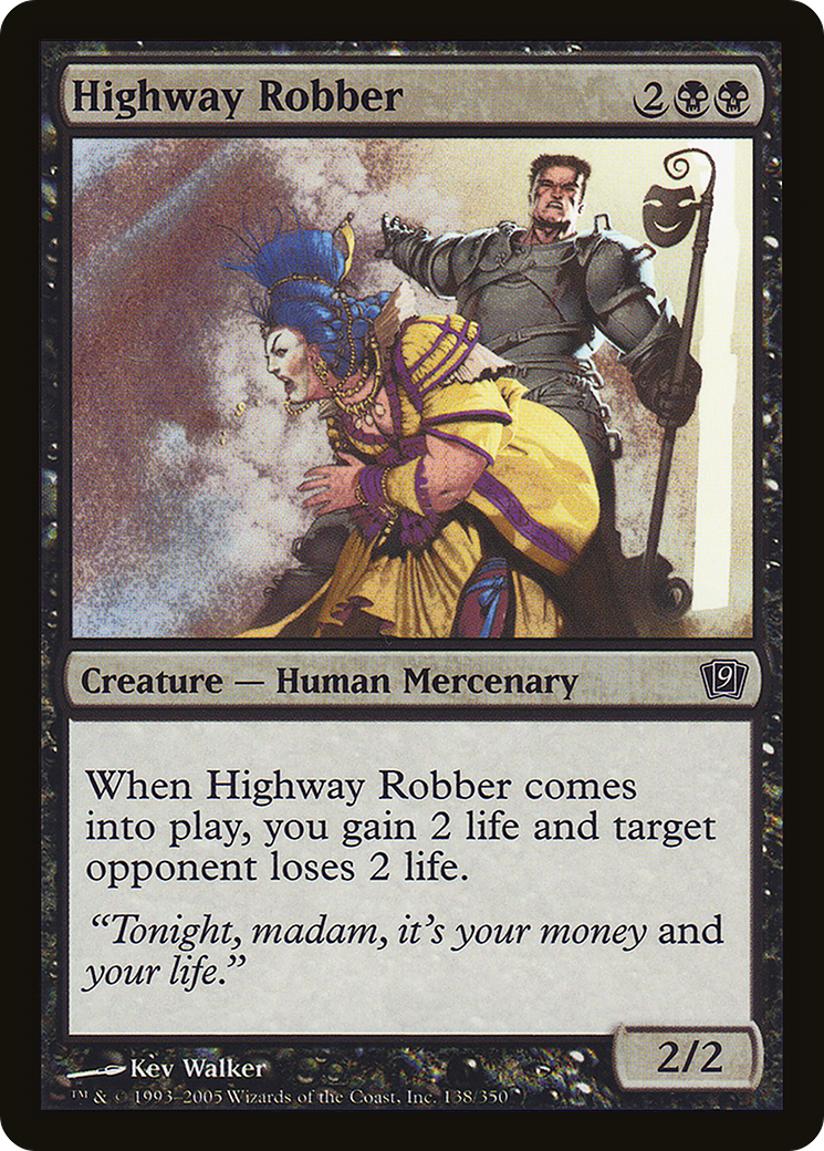 Highway Robber (9ED-138)