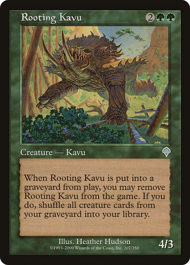 Rooting Kavu (INV-207)  Foil