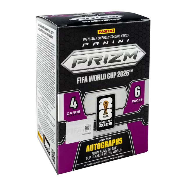 2026 Panini Prizm World Cup Soccer Exclusive Trading Cards Blaster Box