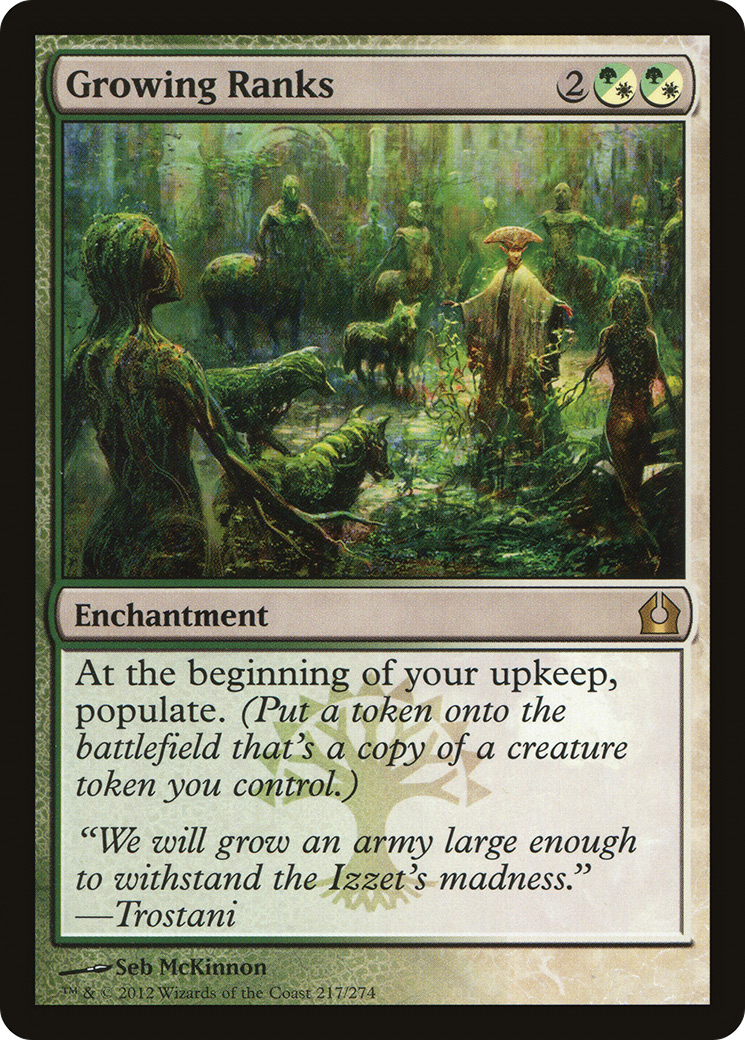 Growing Ranks (RTR-217)  Foil