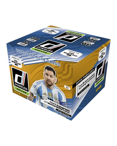 2025-26 Panini Donruss Road to FIFA World Cup Soccer Hobby Box