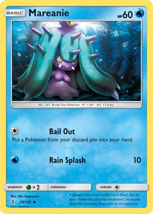 Mareanie  SM  Guardians Rising - Uncommon